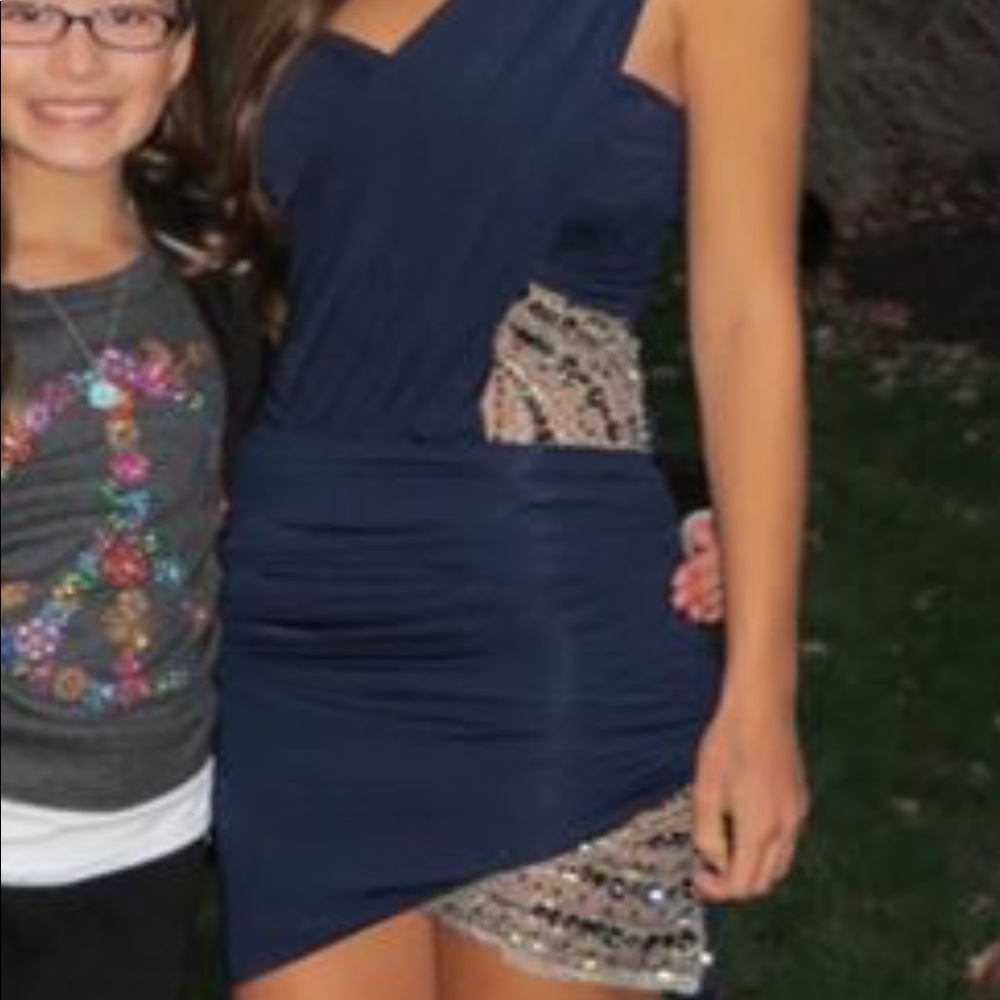 Navy formal dress